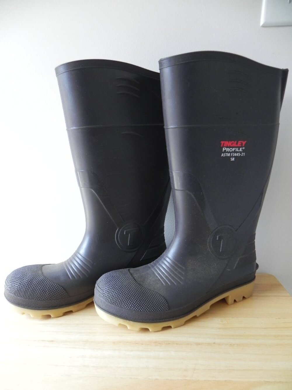Tingley Profile Plain Toe Knee Boot